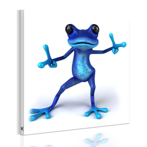 Obraz modrého žabáka