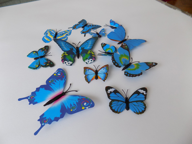 Dekorace 3D motýla