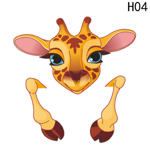 Nalepovací dětská dekorace k vypínači Žirafka