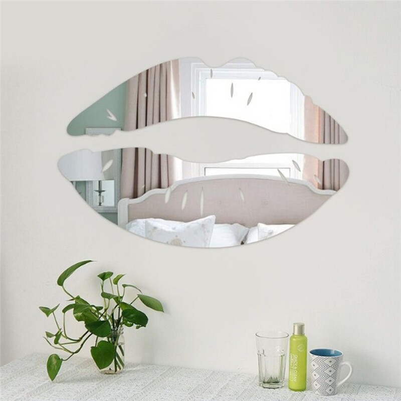 Dekorativní zrcadlo pusinka