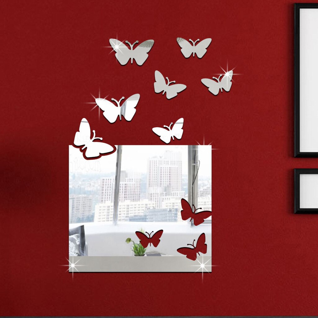 Dekorativní zrcadlo otisk motýla
